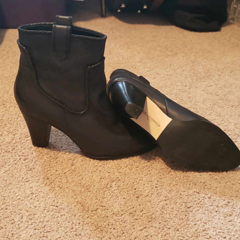 Karl Lagerfeld ankle boots